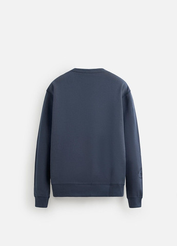 Синий свитшот Zara (329849991)