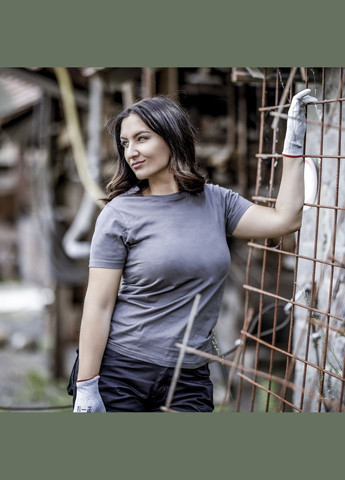 Серая футболка 7004 1200 NITRAS