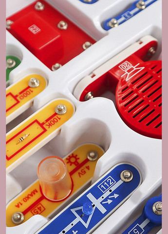 Конструктор електронний "118 СХЕМ" колір різнокольоровий CB-00265648 DOKA (314890773)