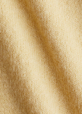 Светло-желтый демисезонный свитер H&M