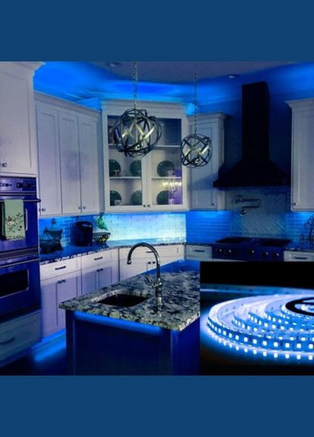 Светодиодная лента ST-12-2835-120-B-20 синяя, негерметичная, 1м OEM (315138495)