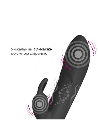 Вибратор-кролик со спиральным 3D-массажем Adrien Lastic Twister No Brand (366879536)