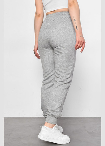 Спортивные штаны женские серого цвета Let's Shop (292802672)
