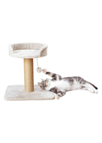 Когтеточка с лежанкой и игрушкой для кошек Mica () 45х35х46 см Trixie (393122155)
