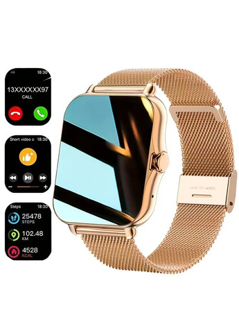 Смарт часы Y13 золотистые Lige (339668584)