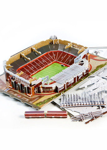 Стадион Манчестер Юнайтед. Огромные 3D пазлы "Old Trafford" Трехмерный конструктор-головоломка. Magic (337341866)