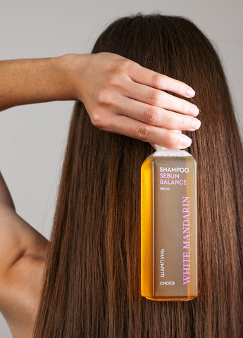 Шампунь для жирных волос натуральный Sebum Balance 250 мл White Mandarin (311216578)