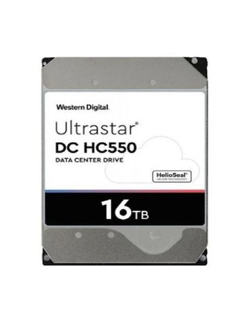 Жесткий диск 3.5 16Tb Ultrastar DC hc550 SATA3 512 MB WDBBUR0160HNCWRSN Western Digital (282001337)
