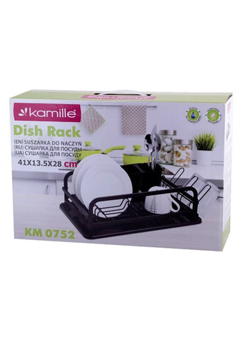 Сушилка для посуды 41х28х13,5 см KM-0752 Kamille (324824802)