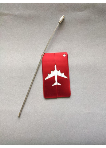 Бирка для багажу з алюмінію "Fly" 7,5 см*4,4см No Brand (369394852)