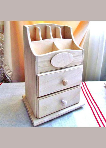 Органайзер настільний з дерева Естертон бланже (КНЦ-005601) No Brand (328224816)