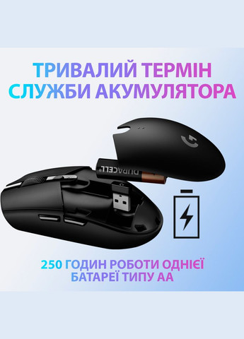 Мишка G305 Lightspeed White (910-005291) Logitech (296756730)