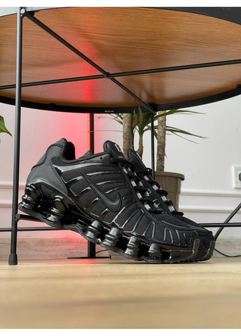 Кросівки жіночі і чоловічі Nike Shox TL Black | Найк Шокс ТЛ чорні No Brand чорні демісезони (362085049)