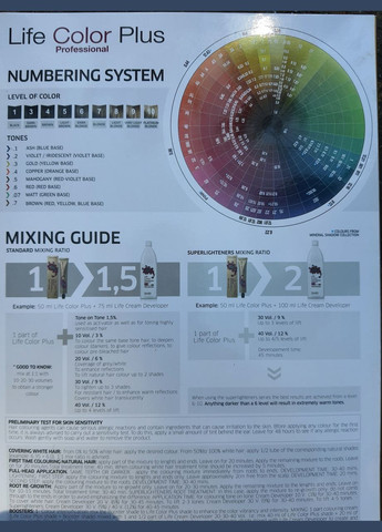 Окислитель-эмульсия 1,5% Life TONE ON TONE DEVELOPER 1000мл FarmaVita (339051208)
