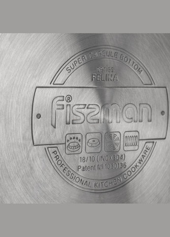 Ківш із кришкою Felina 16x10,5 см/2,1 л 5337 Fissman (316515966)