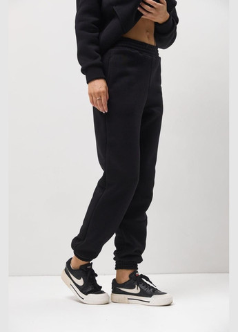 Женский спортивный костюм на флисе, не кошлатится XS S M L XL черный, Украина OBR (304725622)