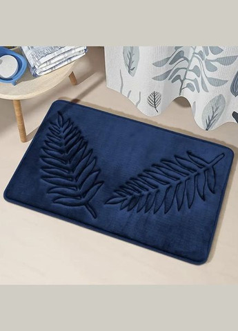 Набор из 3-х ковриков для ванной и туалета "Листья" с эффектом памяти Антискользящий (8802287) No Brand (365280671)