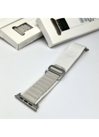 Нейлоновый ремешок Alpine Loop для смарт часов 42/44/45/46/49 мм Бежевый for Apple Watch Beige No Brand (363976398)