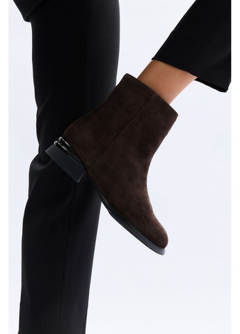 Зимние ботинки 204219 ALLSY из натуральной замши