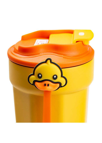 Термочашка G. Duck 450 мл с крышкой на защелке, Happy Life (324070081)