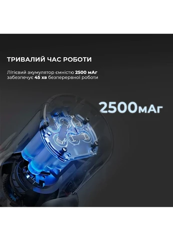 Акумуляторний пилосос Deerma DEM-T30W Station Dreame (316650523)