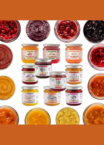 Колекція без цукру від 15 шт, 3,1 кг YAGODAR (324261120)