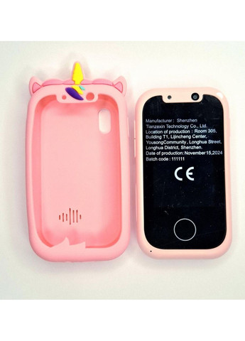 Іграшковий смартфон сенсорний принт Єдиноріжка SKU-KP-06PIN No Brand (368785954)