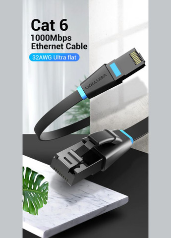 Патч-корд 3м CAT6 RJ45 Ethernet 1000мбит/c (IBJBI) Vention (300523964)