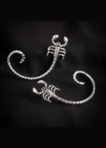 Сережка-кафф скорпион, на правое ухо, 1 шт No Brand (297530746)