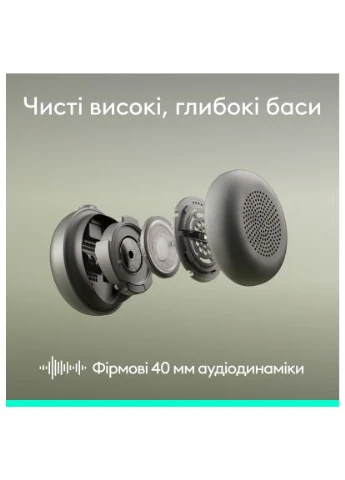 Наушники Zone Wireless 2 ES Business Graphite (981-001498) Logitech Zone Wireless 2 ES Busines Graphite (388716442)