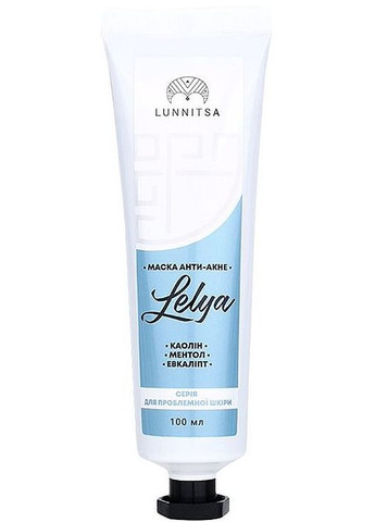 Маска-антиакне для проблемной кожи "Lelya" Face Mask 100ml (949507-45916) Lunnitsa (368648169)
