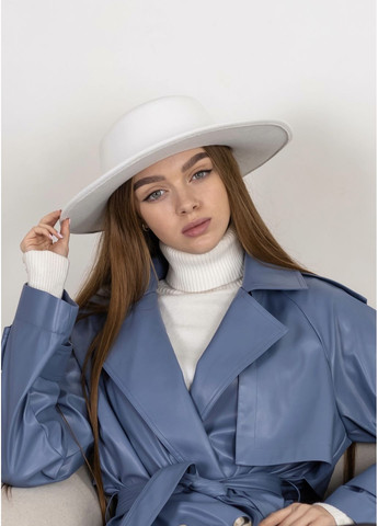 Капелюх канотьє унісекс з широкими полями 9,5 см No Brand (362355782)