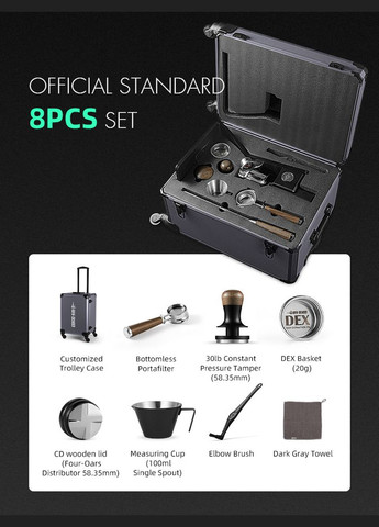 Ручна еспресо машина Sonic S7 Deluxe (CM801) MHW-3BOMBER (303620965)