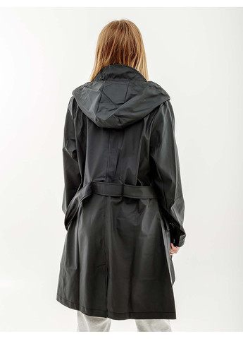 Чорна демісезонна жіноча куртка jackets чорний Rains