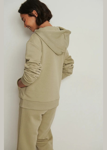 Худи флис,бледно-оливковый, NA-KD (262975160)