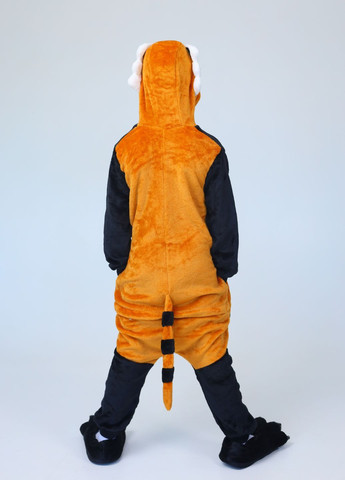 Дитяче кігурумі Червона панда з хвостиком та кишенями піжама єнот My Kigu (365247871)