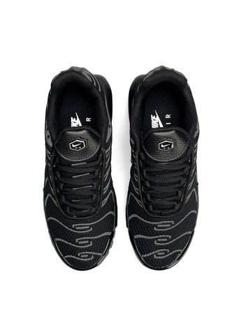 Кросівки жіночі Nike No Brand Air Max Plus All Black Reflective чорні демісезони (321996885)