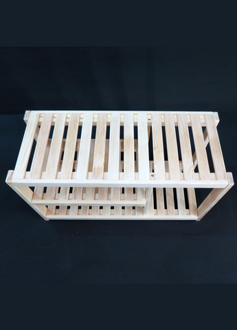 Полиця для взуття з дерева Хаузен бланже (ПДО-006801) No Brand (327850016)