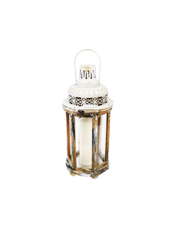 Ліхтар декоративний з свічкою 45 см комбінований Melinera (284742230)