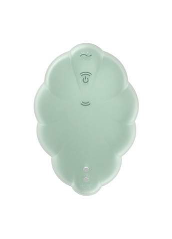 Вакуумний стимулятор з вібрацією Cloud Dancer Mint Satisfyer (316163609)
