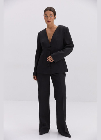 Женские классические брюки молочные со стрелками Arjen (317233870)