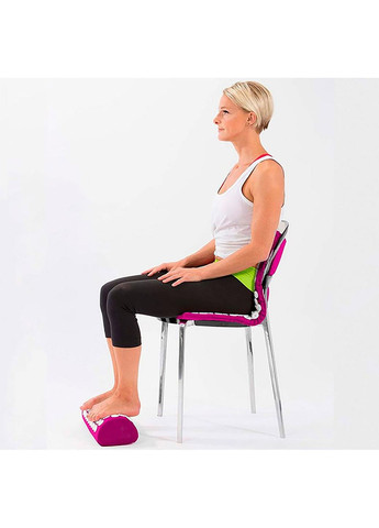 Коврик ортопедический акупунктурный массажный для йоги с подушкой валиком аппликатор Кузнецова DanMenQing (317499592)