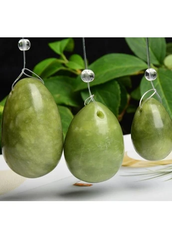 Шари нефритовые влагалищные, набор 3 шт. No Brand (395676227)