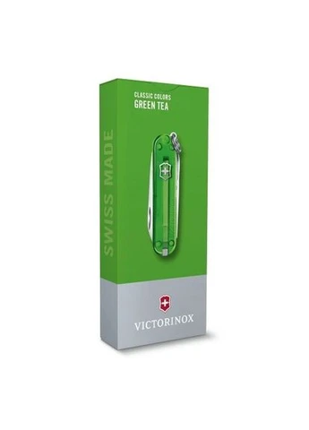 Нож Classic SD "Зеленый чай", длина 58 мм, вес 22 г, 7 функций Victorinox (396730892)