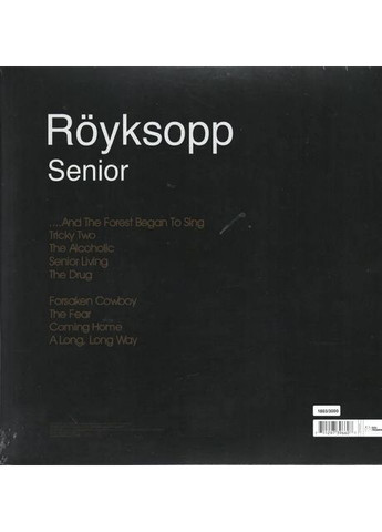 Виниловая пластинка Royksopp – Senior (LP, Album, Limited Edition, Numbered, Reissue, Stereo, Orange Vinyl) (711297396607) No Brand (369739450)