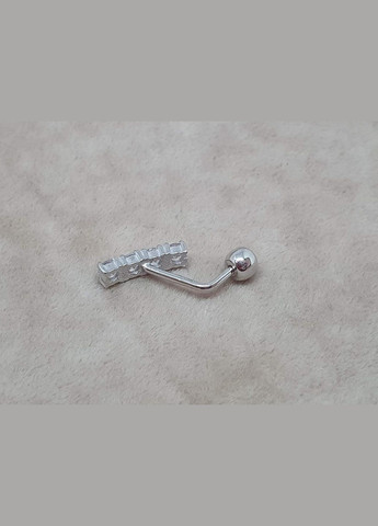 Серебряная серьга для пирсинга. 7027U UMAX (303877386)