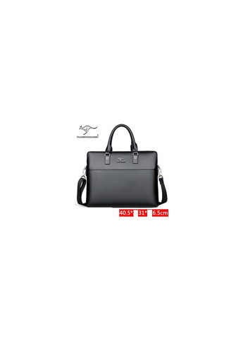 Мужская сумка-портфель черная через плечо Kangaroo (290683251)