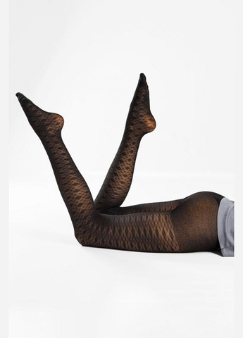 Колготки жіночі теплі фантазійні з візерунком бавовняні LACERY №3 60 den Giulia LACERY 3 (297927027)