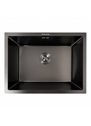 Кухонна мийка PVD чорна 58*43 Handmade монтаж під стільницю (3.0/0.8) Valeso (336936377)