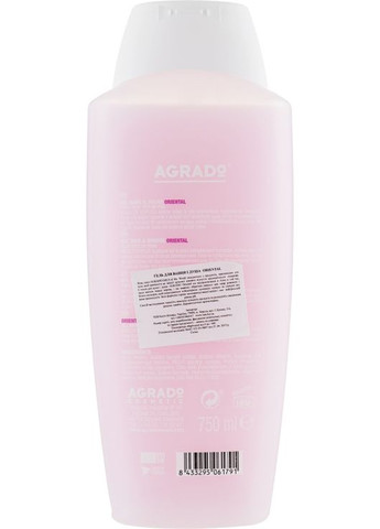 Гель для ванни та душу Oriental Shower Gel 750ml (662069-62356) Agrado (368619991)